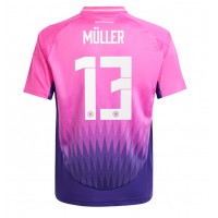 Camisa de time de futebol Alemanha Thomas Muller #13 Replicas 2º Equipamento Europeu 2024 Manga Curta